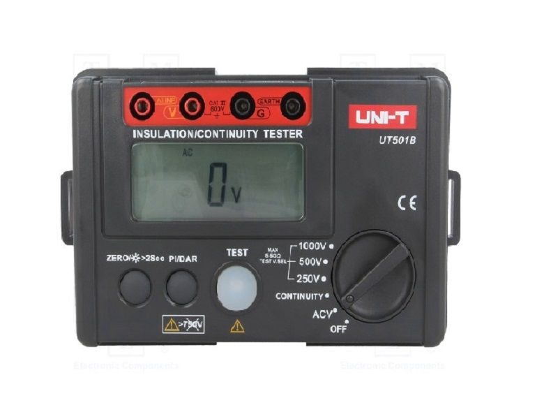 UNI-T UT501B Insulation Resistance Tester 250V-1000VAC VOLT:30V~600V