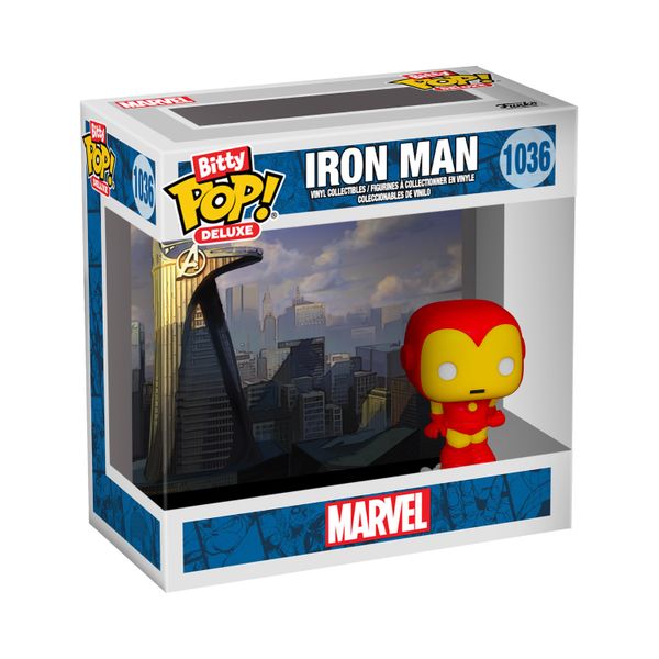 Funko Bitty Pop! Deluxe: Marvel - Iron Man (Avenger Tower)