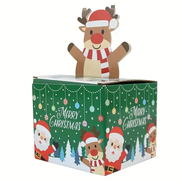 Festive Christmas Surprise Money Holder Box