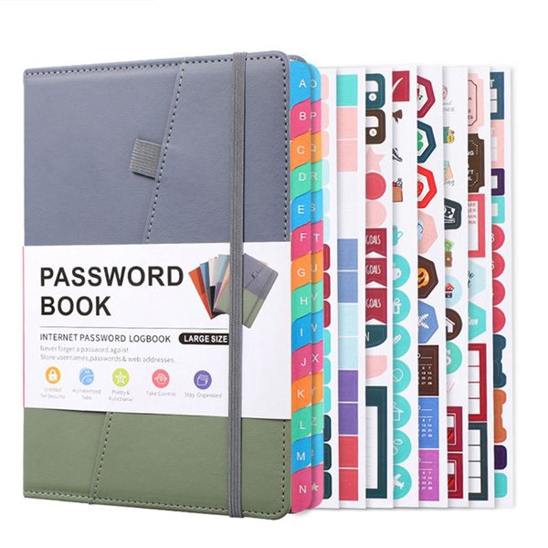 Password Keeper Book with Alphabetical Tabs for Seniors, C