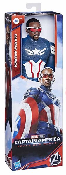 Captain America-BNW Titan Hero Sw-Cap