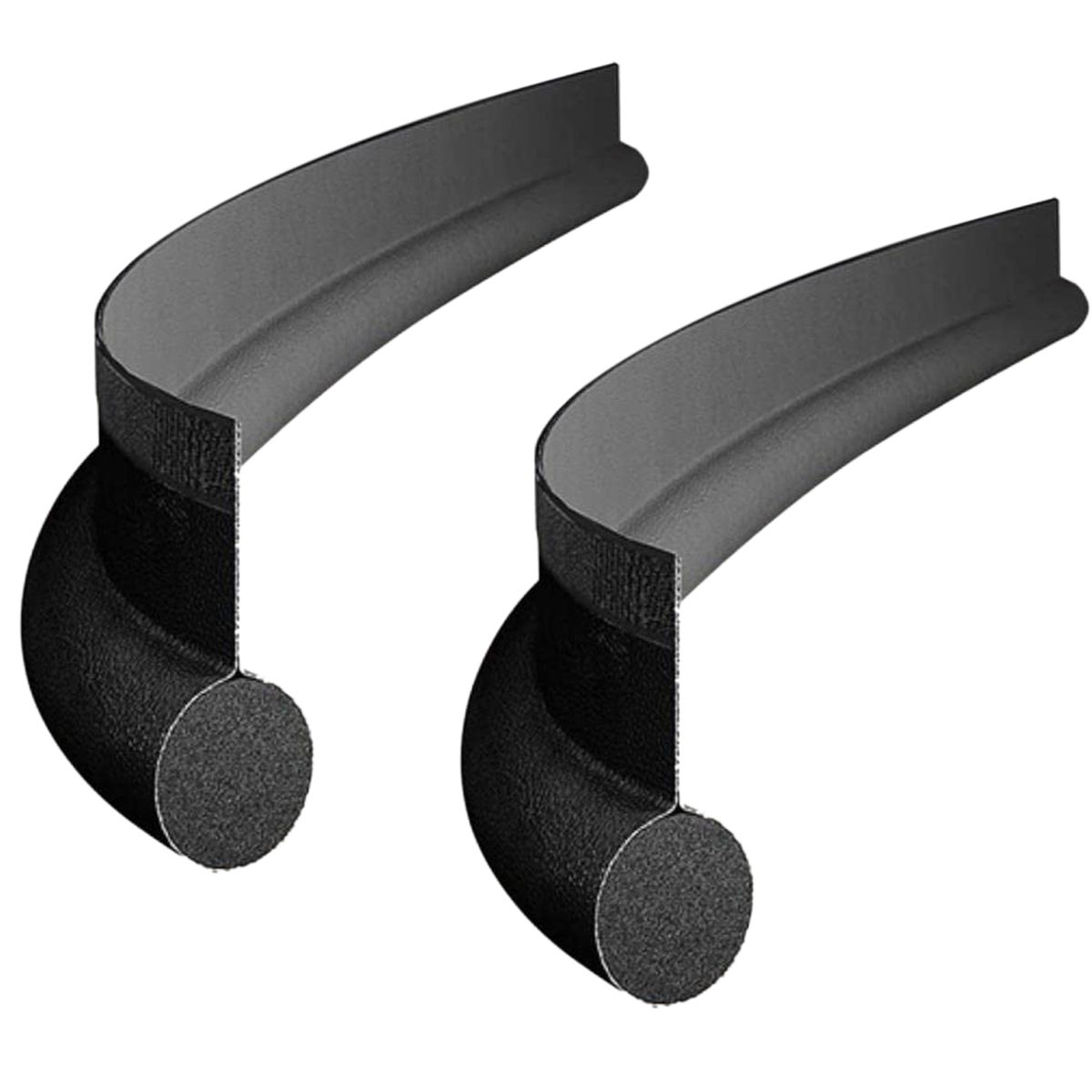 2 Piece Wind Dust Blocker Insulator for Door Stopper Leather Door Stops