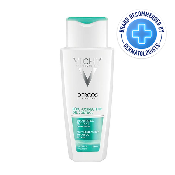 Vichy Dercos Sebo-Corrector Oil Control Shampoo 200ml