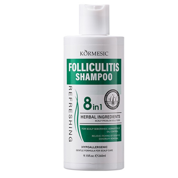 Kormesic Folliculitis Shampoo 8-in-1 Herbal Formula