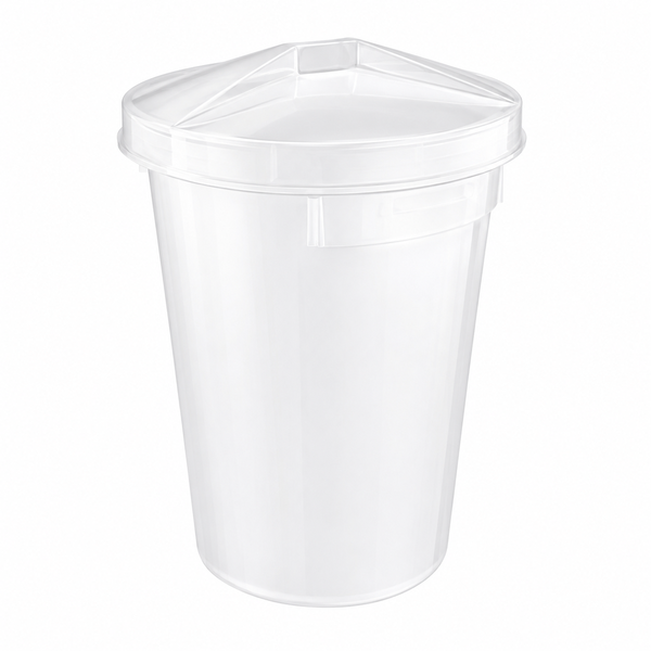 Multi-Purpose Plastic Storage Bin with Lid - 85L