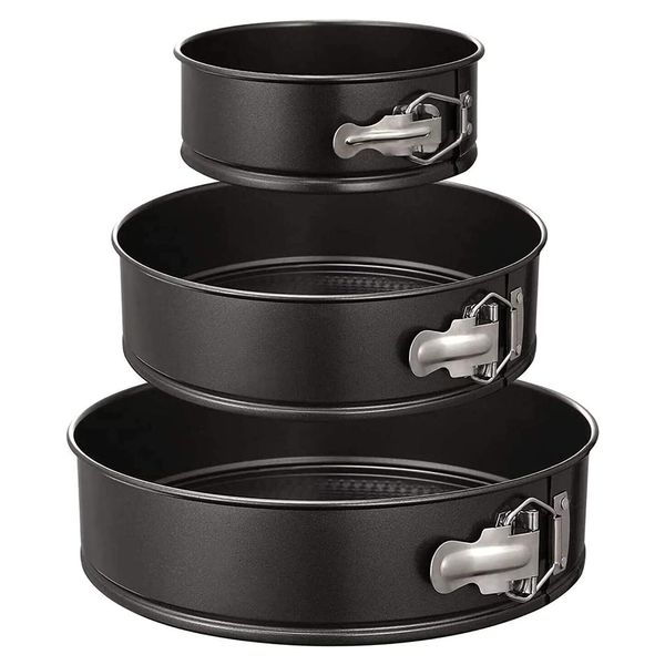 Dream Home - Heavy Bottom Nonstick Round Cake Pans Set - Set of 3