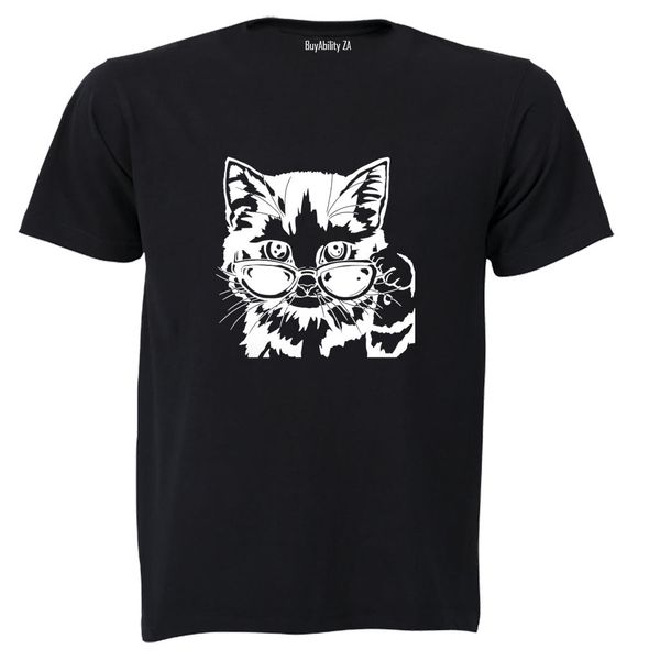 Sunglasses Cat - Adults - T-Shirt