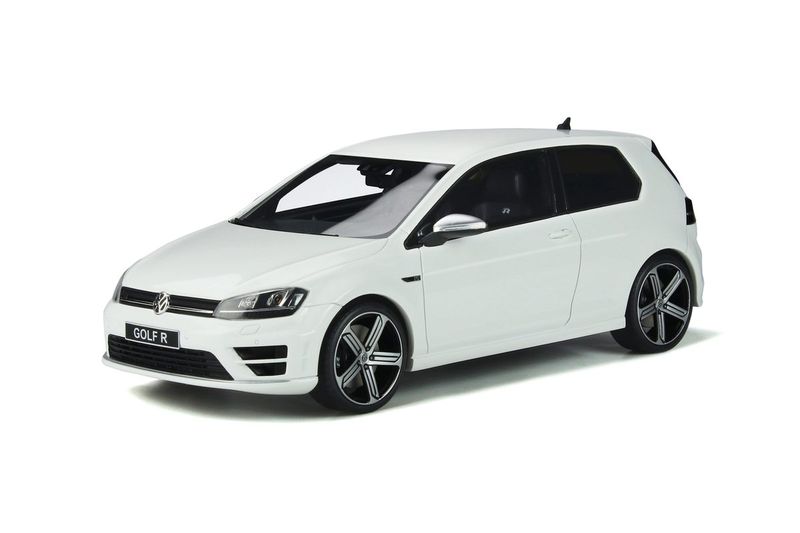 Otto Models-Volkswagen Golf Mk.7 R- White
