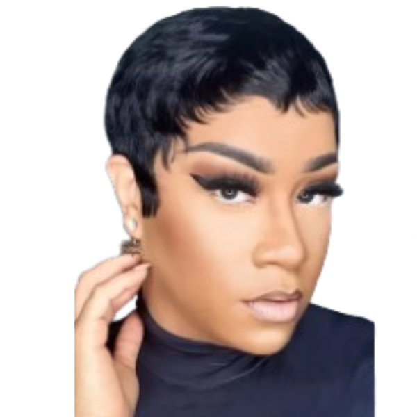 Prestyled Short Pixie Wig.