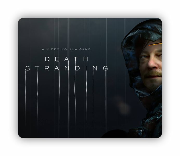 Grey Death Stranding Mouse Pad