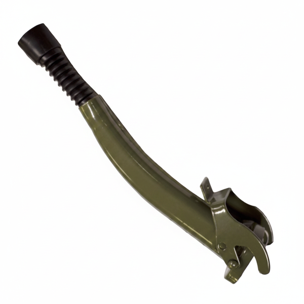 Metal Jerrycan Spout Nozzle for 2.25 Inch Opening - High Flow