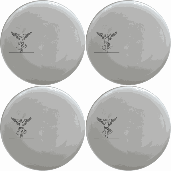 Samothrace Angel Side Plate Set of 4 - Range 1