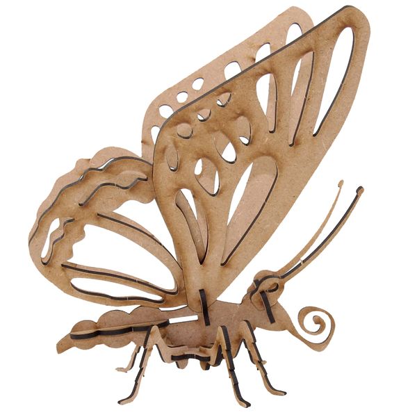 Wow We - 3D Wooden Model Insects Exotic Butterfly