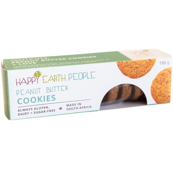 Happy Earth People Peanut Butter Cookies 180g