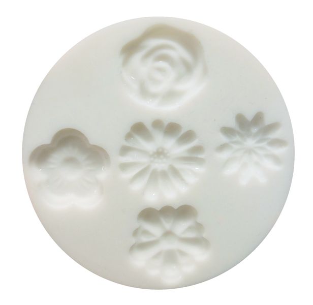 Cernit Silicone Mould - Flowers