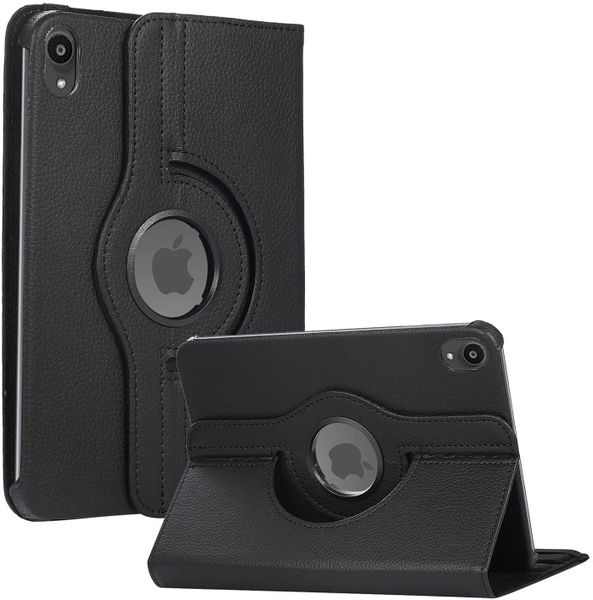 Tuff-Luv 360 Degree Rotating Folio Case for Apple iPad Mini 6 - Black
