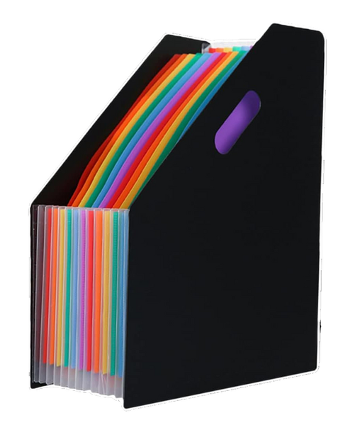 Easy Access Expandable Magazine/Book Holder