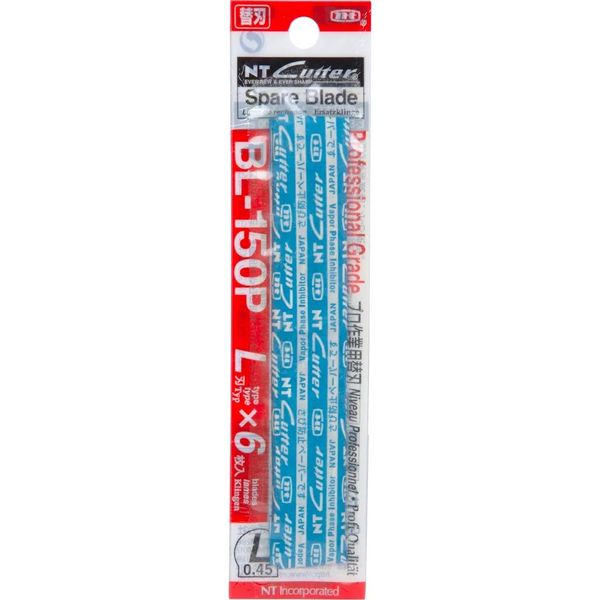 NT Cutting Knife Blades Bl-150P 11.2cm Pack 6