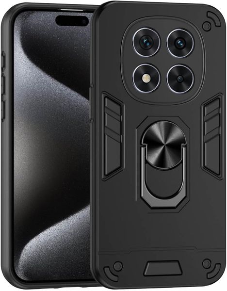 360 Ring Stand Hard Phone Case Compatible With Redmi Note 14 Pro+ Plus