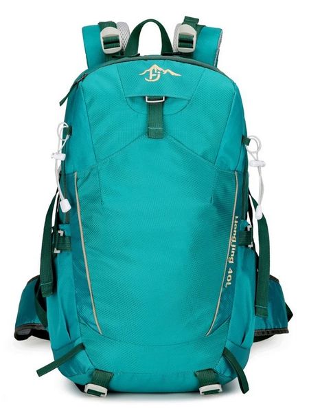40L Outdoor Mountaineering Bag with Rain Cover, Travel Camping Backpack