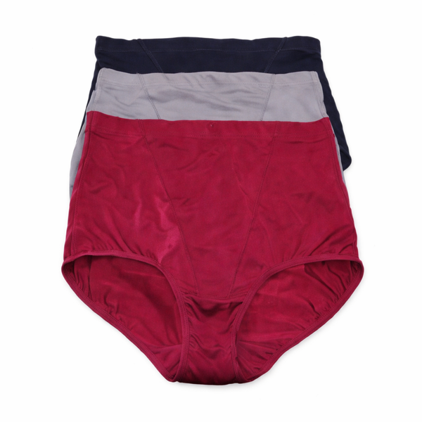 J P BodyEase Full Coverage Comfort Panties - 3 Pack