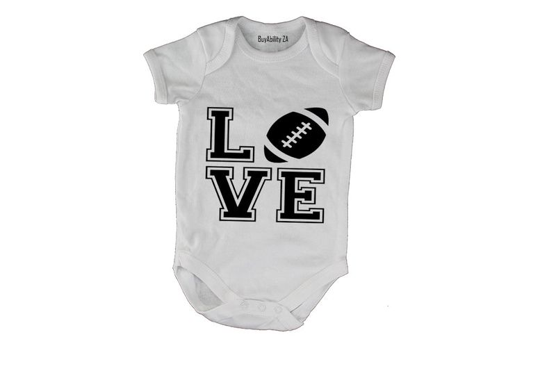 Love Rugby - SS - Baby Grow