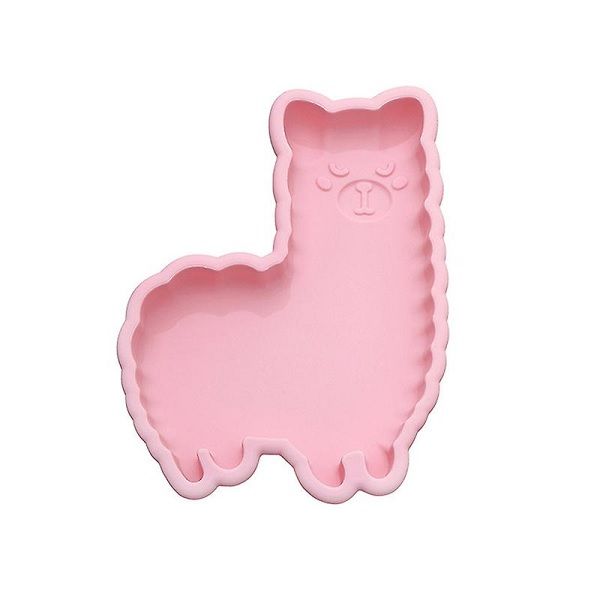 3D Cake Mould, Ice- Cream Pan for baking - Pink Alpaca / Lama