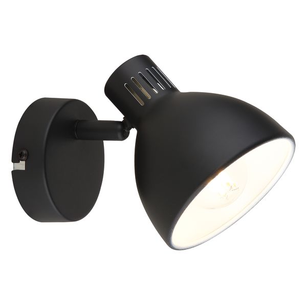 Bright Star Lighting S420/1 Black 1-Light Adjustable Spotlight