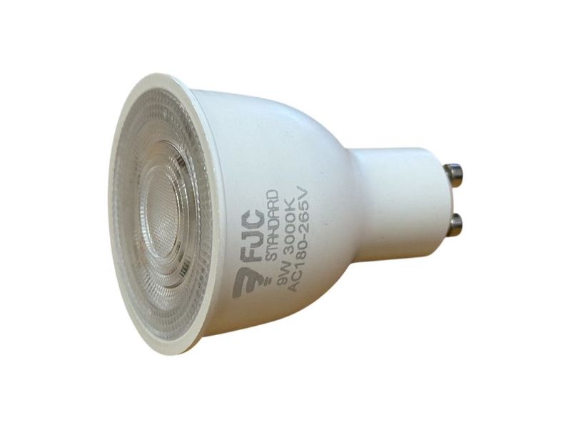 FJC 9W GU10 LED Downlight Bulb Warm White 6 Pieces