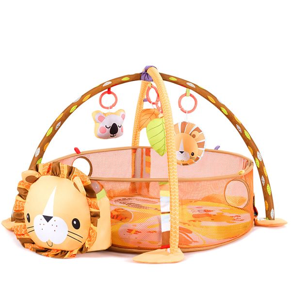 Lion Playmat 3 in 1 Grow With Me Activity Gym