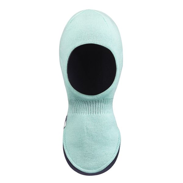 Wedze Babies' Ski &amp; Sledge Balaclava - Warm Reverse Green Blue