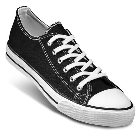 Canvas on sale athletic shoes