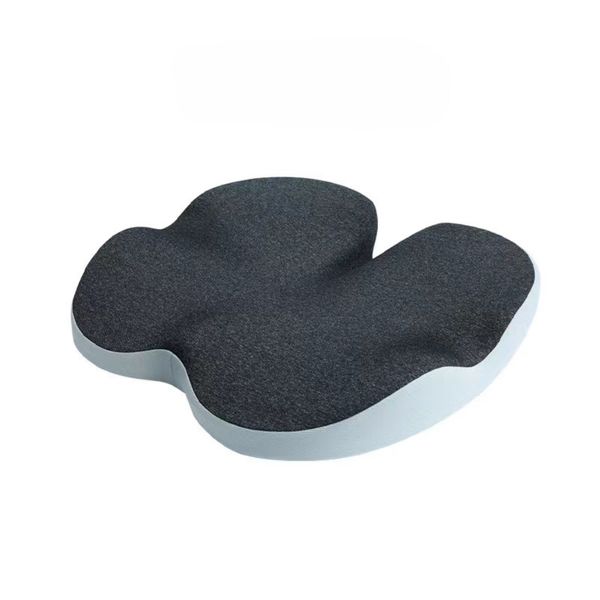 Iconix Contoured Memory Foam Office Chair Sitting Cushion - Black