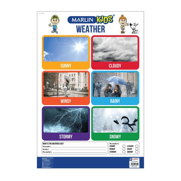 Weather Chart (Pack Of 5 image