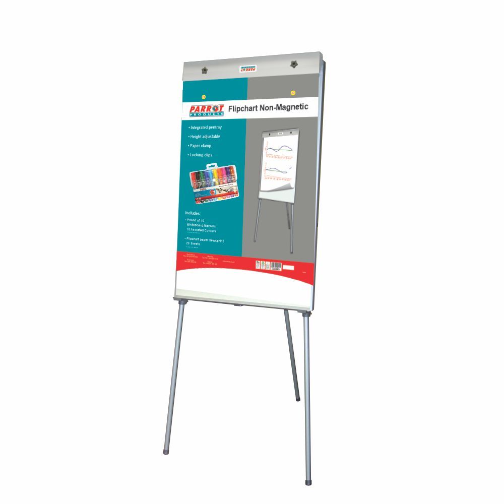 Parrot Products Flipchart Non-Magnetic Standard 1000 × 640mm - Retail ...