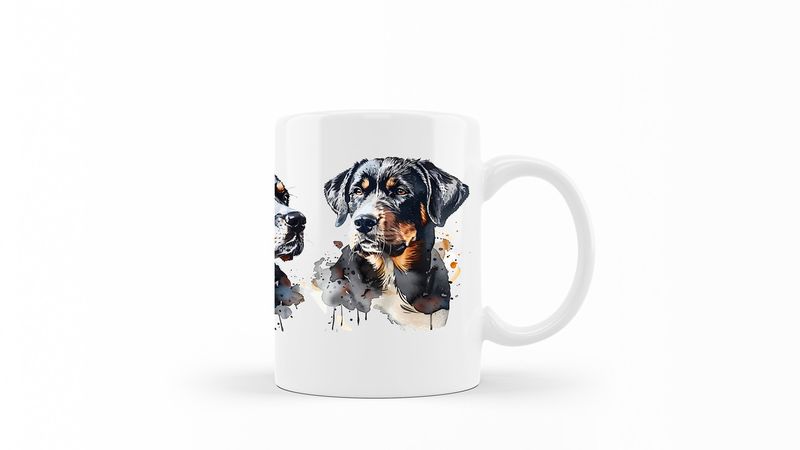 Entlebucher-Mountain-Dog Printed Coffee Mug DSGN293