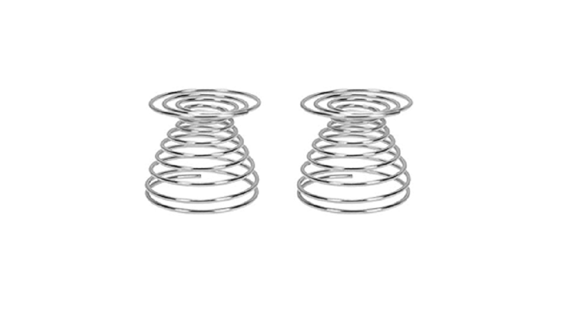 Egg Cups, Chrome, 2 Pieces