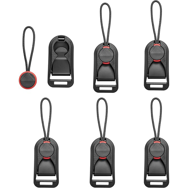 6 Pieces Camera Quick Release Buckle Kit - Quick Detach Strap Clips