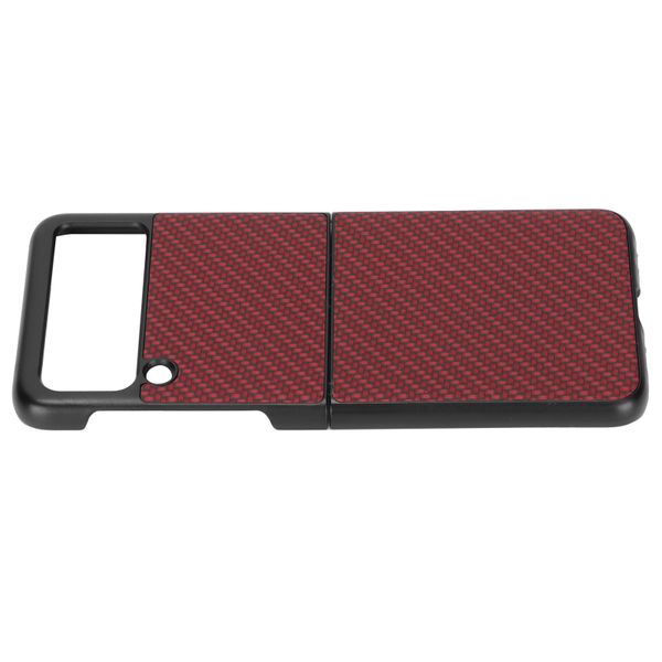 Carbon Fiber Folding Case Compatible With Samsung Galaxy Z Flip 3