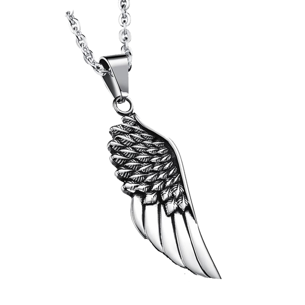 Angels Wings Male Necklace