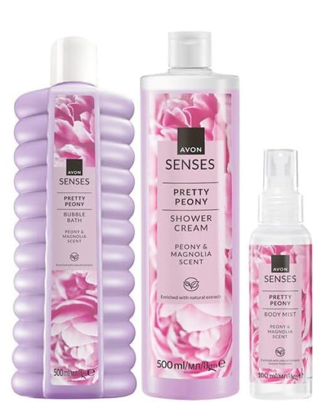 Senses Pretty Peony Body Fragrance Gift Set