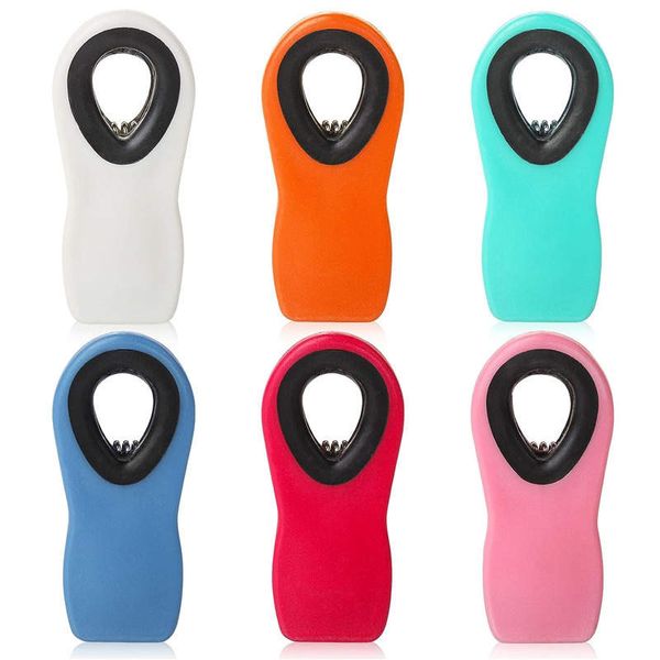 Multi-Colour Assorted Magnetic Chip Clip And Food Storage Sealer - 6 Pack