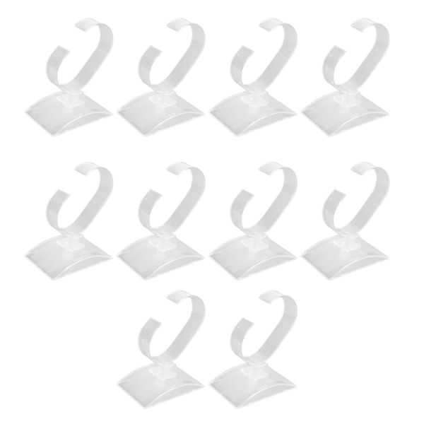 10pcs C-Shaped Watch Stand - Acrylic Display