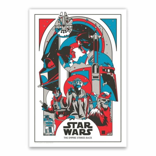 The Empire Strikes Back Movie Poster - A1
