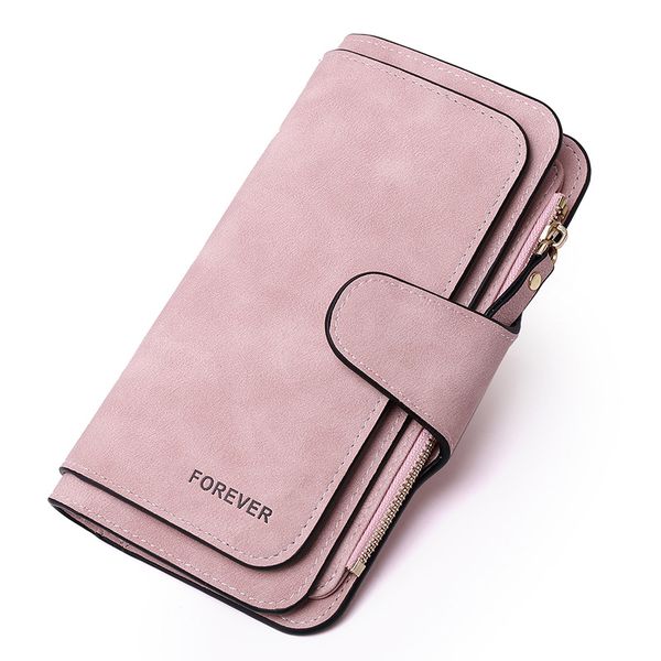 Women's Long Wallet Trifold Card Holder
