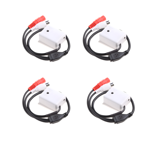 Set Of 4 High Sensitive CCTV Audio Monitoring Pick