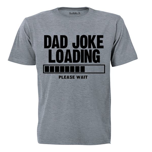 Please Wait - Mens - T-Shirt - Grey image