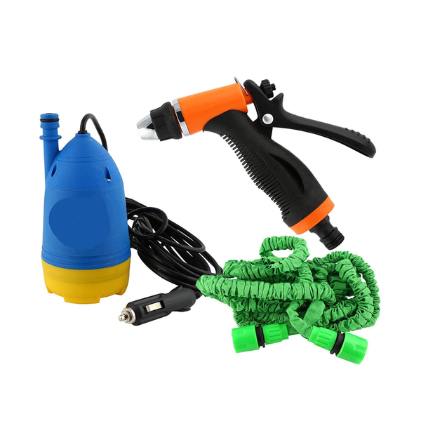 8m High-Pressure Automatic Electric Washer With Water Gun And Hose Pipe