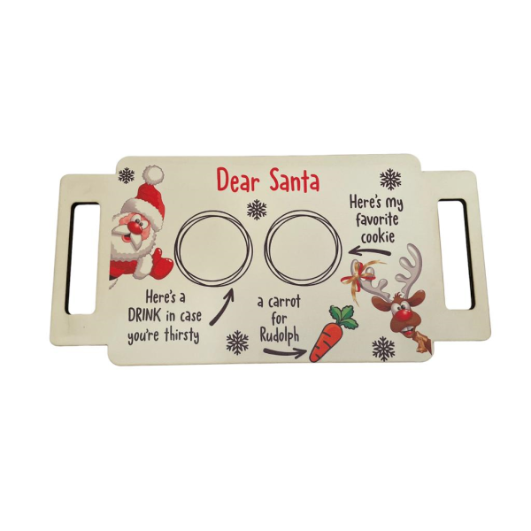 Father Christmas / Santa's Snack Board - English