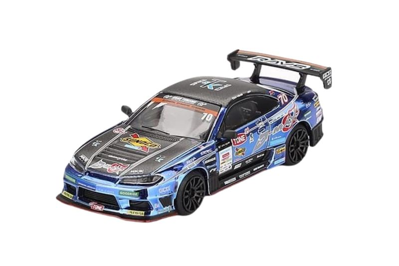 Mini Gt Nissan Silvia S15 D-Max Racing #70 D1 Grand Prix Blister Packaging
